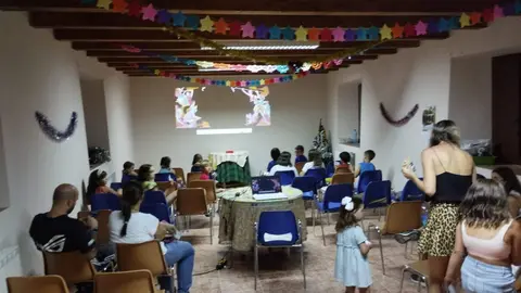 Cine de verano en Santibáñez de Tera