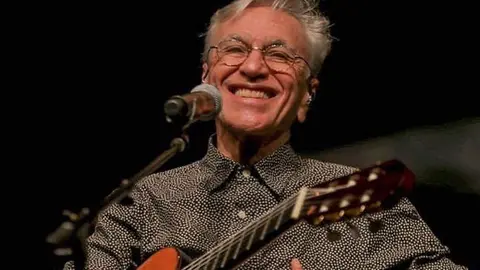 El músico y poeta brasileño Caetano Veloso