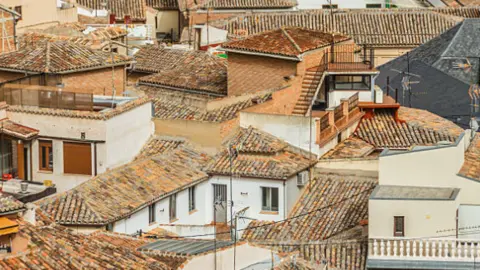 Pueblo. Fotografía de archivo