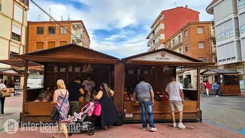 Casetas Ferias de Septiembre de Benavente. Fotografía: Interbenavente