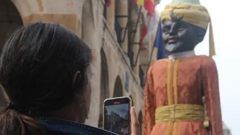 Los Gigantes y Gigantillas de la Ciudad de Zamora pasean por el centro de la ciudad dentro del Festival de Folklore Zamora 2023_31
