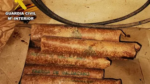 Explosivos localizados