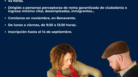 cartel auxiliar supermercado septiembre 2023