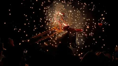 Puebla de Sanabria. Toro de fuego