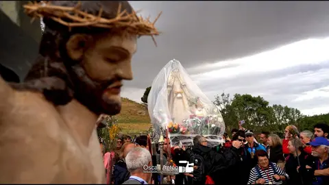 Parte del metraje del documental "De la Concha a la Hiniesta, historia de una romería" de Óscar Antón