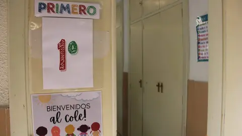 Aulas de un colegio zamorano