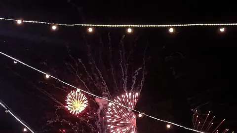 Fuegos artificiales Puebla de Sanabria