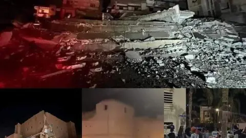 Terremoto Marruecos. Imagen: Twitter AlertaNews24