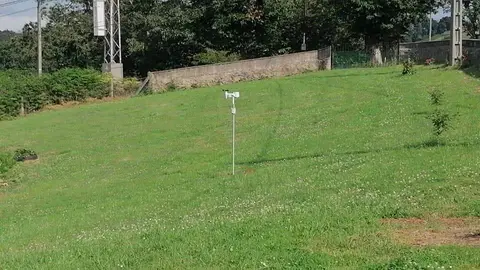 Imagen de archivo de una estación meteológic