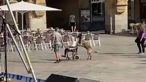 Imagen del vídeo grabado por Arde Bogotá