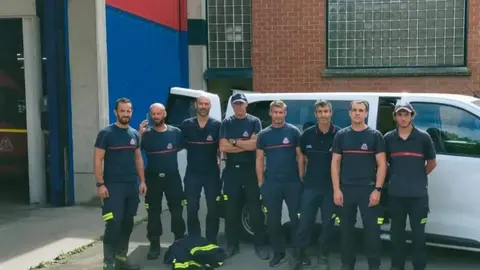 Bomberos acción norte
