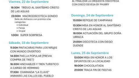 Fiestas San Miguel del Valla