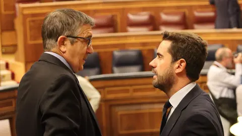PSOEZAM. Patxi López y Antidio Fagúndez en Cogreso Diputados
