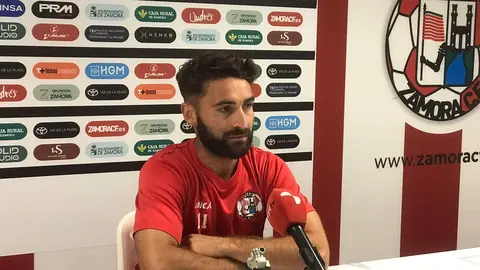 Adrián Mancebo en rueda de prensa
