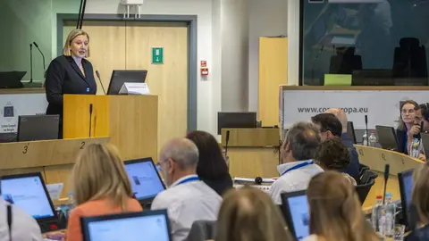 Presentación del programa 'Rural Care' en Bruselas