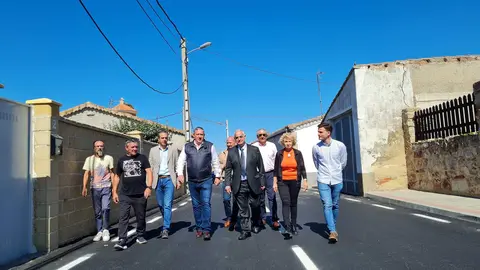 Obras mejora travesía de Entrala