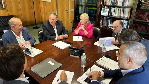 Reunión Alcalde Galende, Diputación y Junta CyL depuración aguas residuales