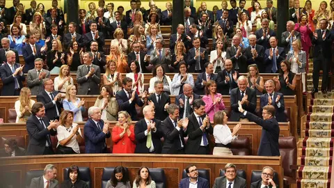 Debate de investidura de Alberto Núñez Feijóo. Fotografía: Congreso de los Diputados