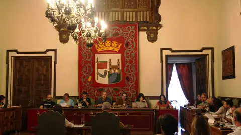 Sesión del pleno del Ayuntamiento de Zamora