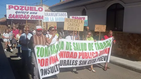 Protesta ZBS Tábara