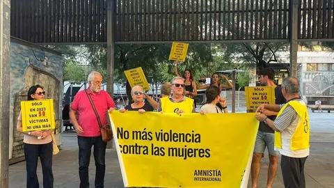 Manifestación Aministía Internacional