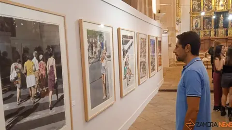 Exposición Bordell acuarelas