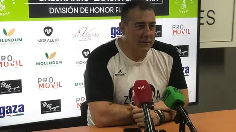 Fran González analiza el duelo frente a Novás