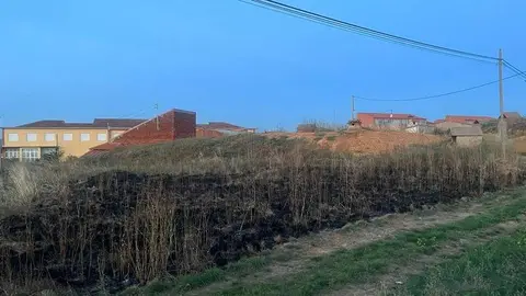 Incendio Santibáñez de Vidriales 