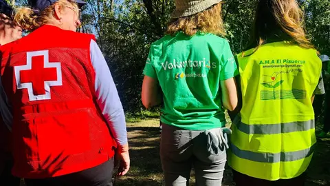 Voluntariado Iberdrola, AMA El Pisuerga y Cruz Roja