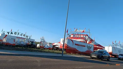 El circo Holiday ultima los preparativos para su regreso a Zamora
