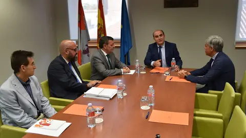 Reunión con el Comisionado de la Transparencia