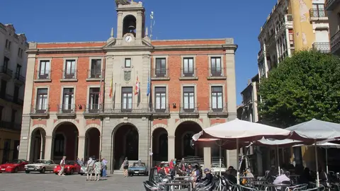 Terrazas en la Plaza Mayor de Zamora