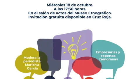 cartel evento emprendimiento femenino 2023