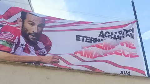 Pancarta Agustín Villar