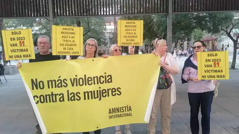Manifestación Aministía Internacional