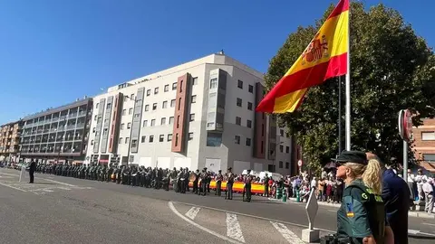 Desfile procesional de la festividad de Guardia Civil Virgen del Pilar