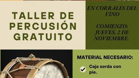 Taller de percursión