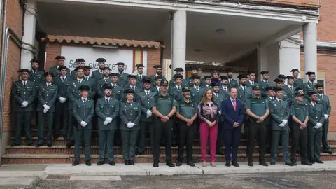 54 agentes de la Guardia Civil que toman posesión de su plaza en la Comandancia de Zamora _14