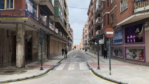 Calle Condes de Alba y Aliste