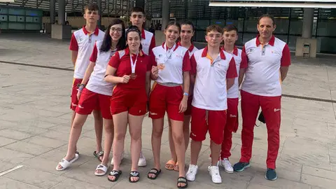 Selección de Castilla y León en el  Open Internacional de Baleares de Taekwondo