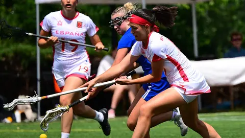 Partido Suecia-España Lacrosse