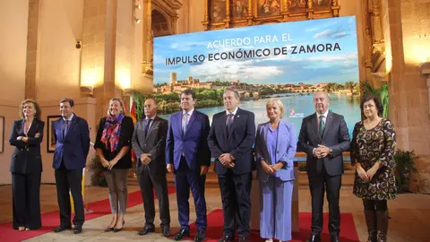 Firma del Protocolo General de Actuación de un Plan de Activación Económica de Zamora Capital y su Área de Influencia