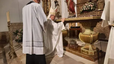 Iglesia de Cubillos. Imagen Facebook