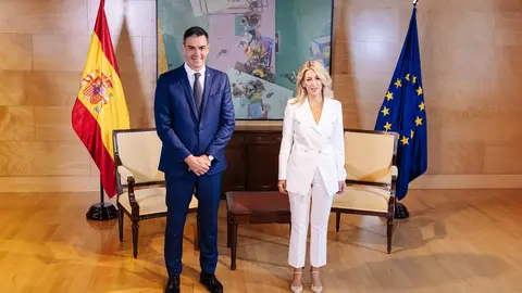 Pedro Sánchez y Yolanda Díaz