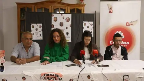 Presentación de la campaña de personas sin hogar