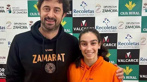 Ricardo Vasconcelos junto a Carlota Menéndez en rueda de prensa