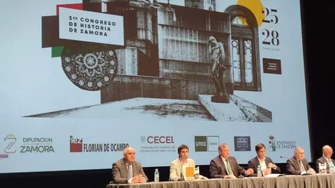 Acto inaugural del III Congreso de Historia de Zamora