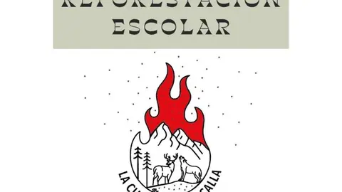 Reforestación escolar. La culebra no se calla
