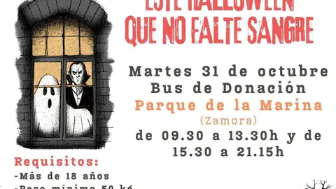 cartel donación de sangre 31-10