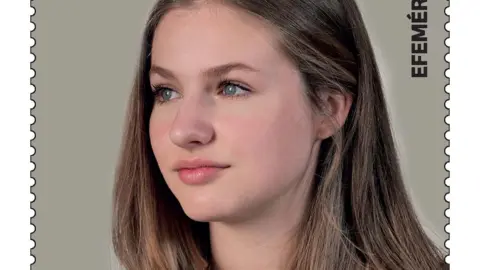 sello conmemorativo Princesa de Asturias